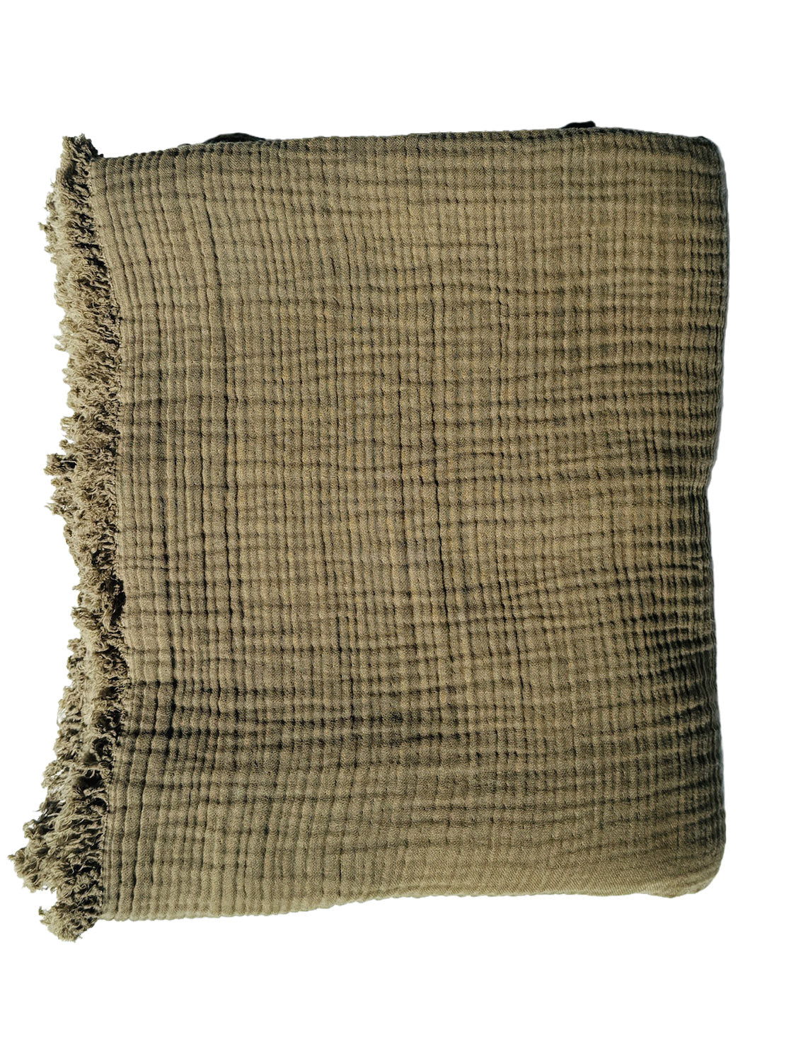 Muslin Blanket Queen - Sage Green