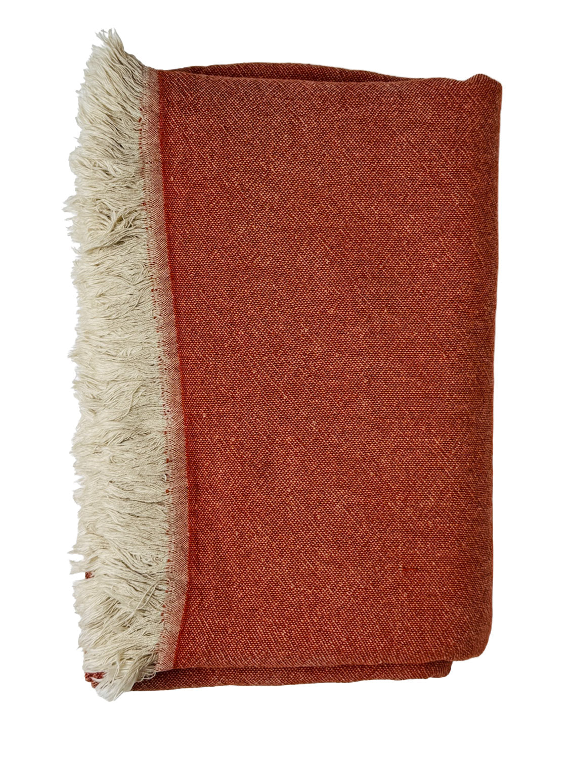Linen Throw | Adobe Clay Ecru - Collector Store Sydney