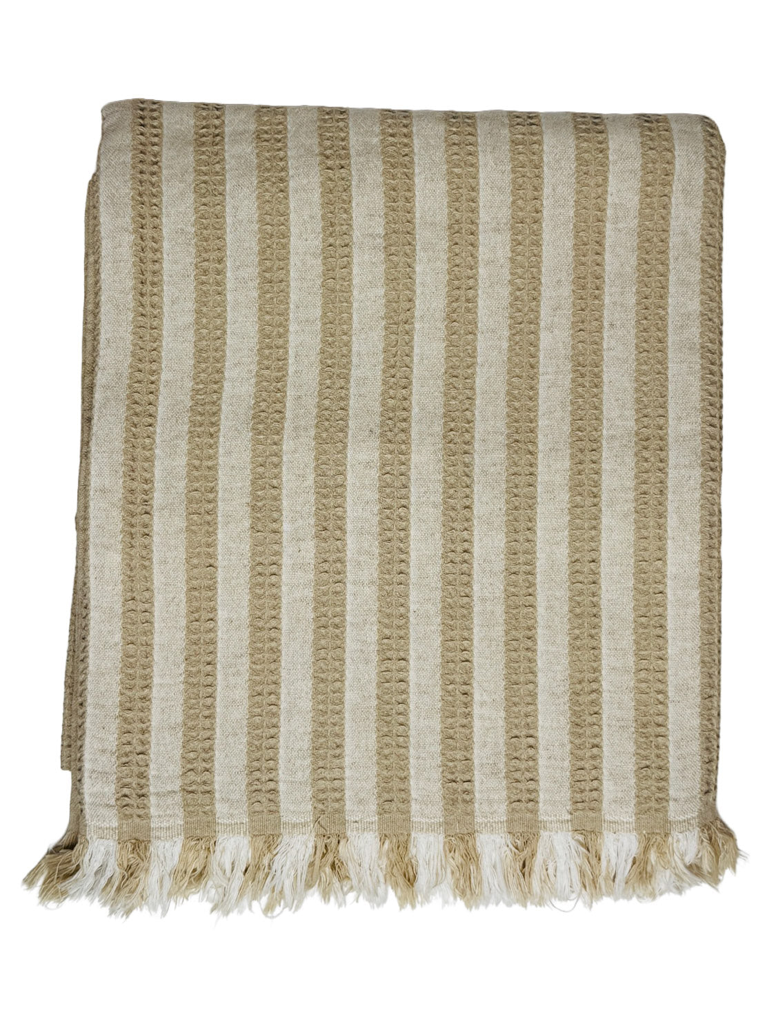 Sand Salt Stripe Throw - Collector Store Sydney