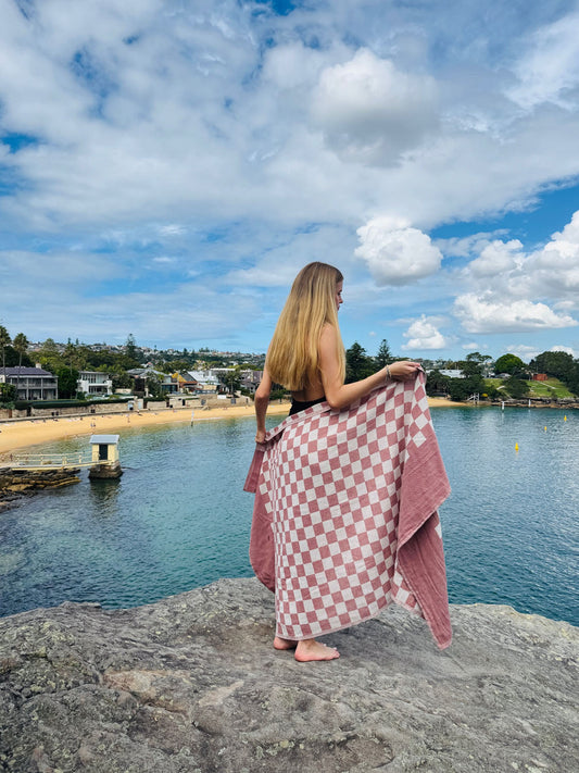 Poolside - Adobe Clay Beach Towel