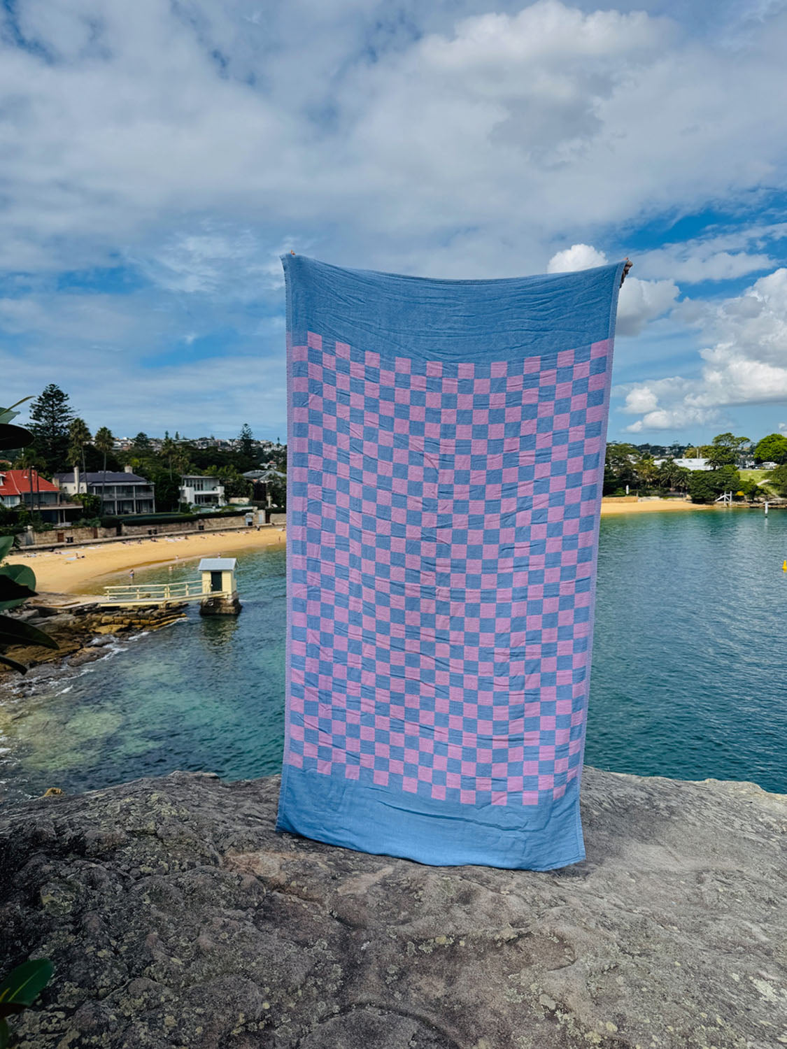 Poolside - Orchid Mauve Beach Towel