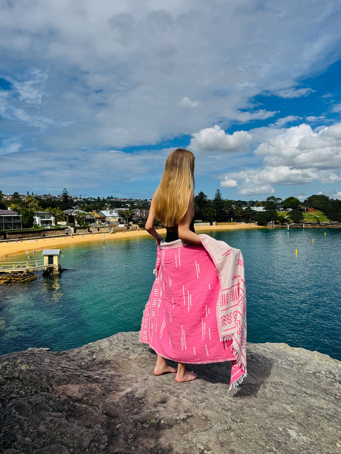 Las Palmas - Flamingo Beach Towel