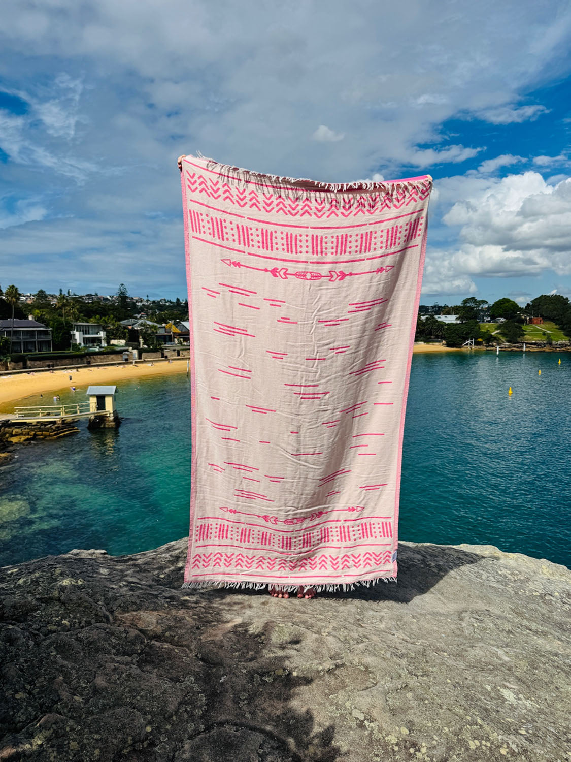 Las Palmas - Flamingo Beach Towel