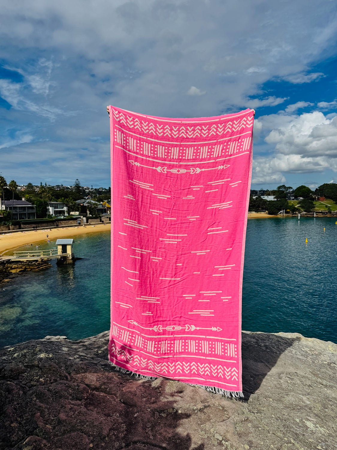Las Palmas - Flamingo Beach Towel
