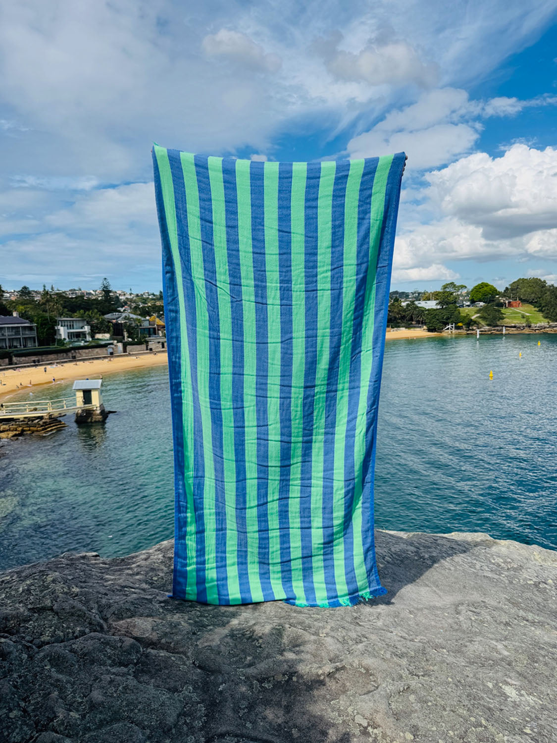 Twin Palms - Agave Pool Beach Towel
