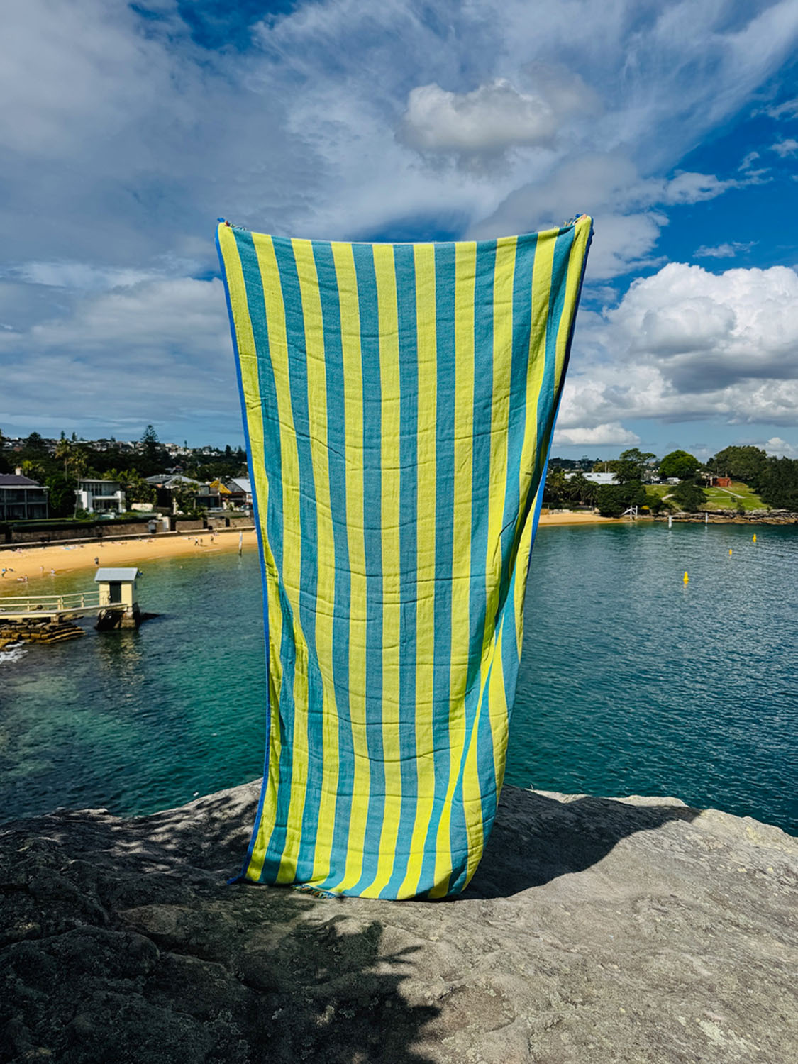 Twin Palms - Spritz Pool Beach Towel