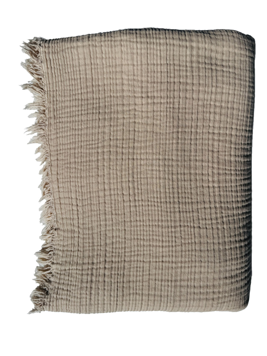 Muslin Blanket Queen  - Desert Sand