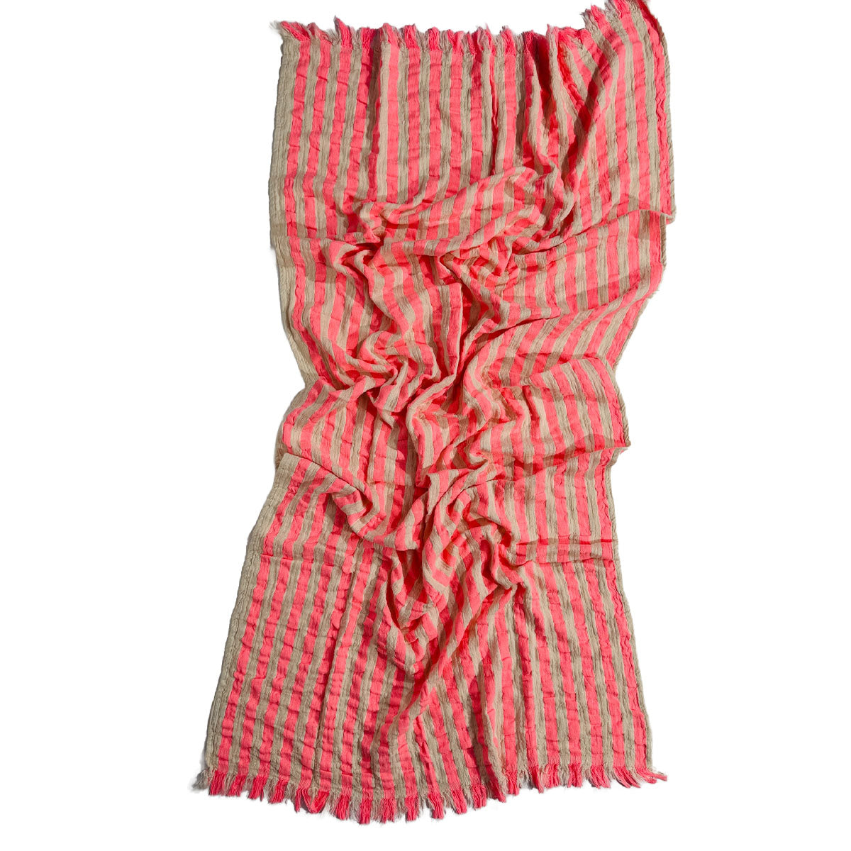 Sundown - Atomic Pink Beach Towel