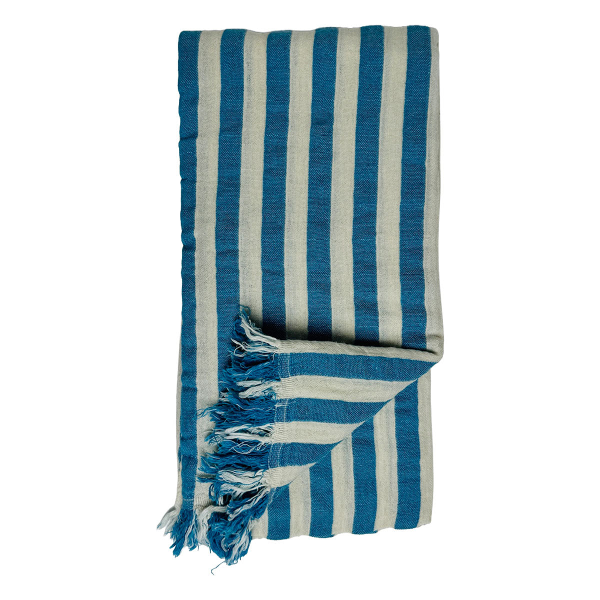 Sundown - Cabana Blue Beach Towel