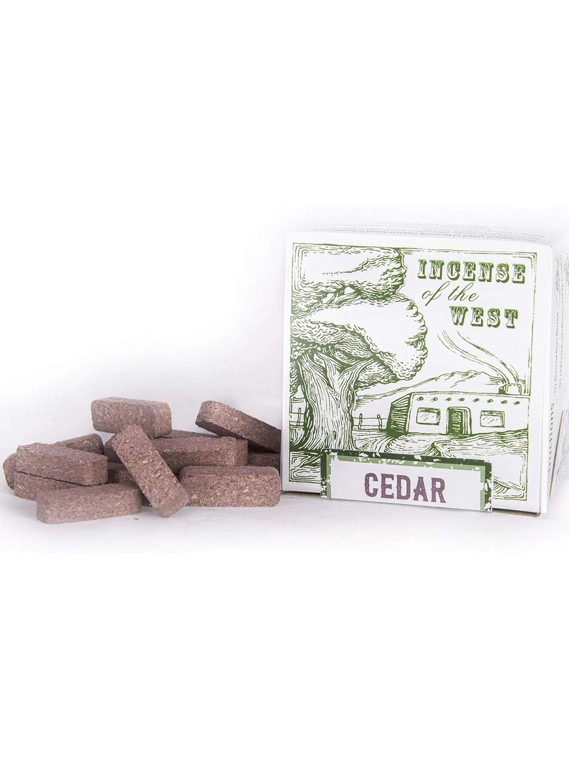 Cedar - 40 Count - Incense Bricks - Collector Store Sydney