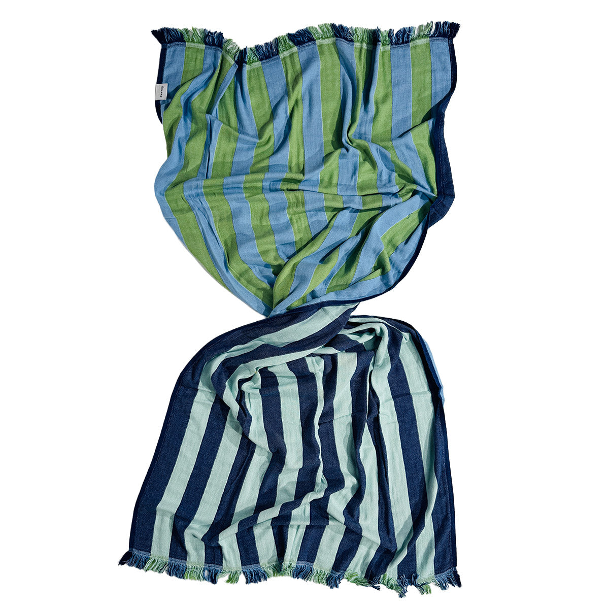 Twin Palms - Sky Marine Beach Towel