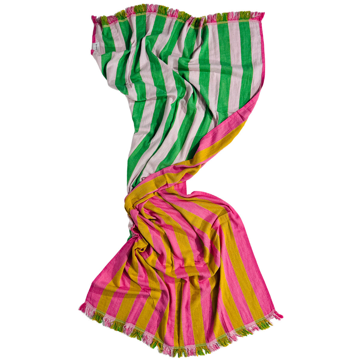 Twin Palms - Saffron Flamingo Beach Towel