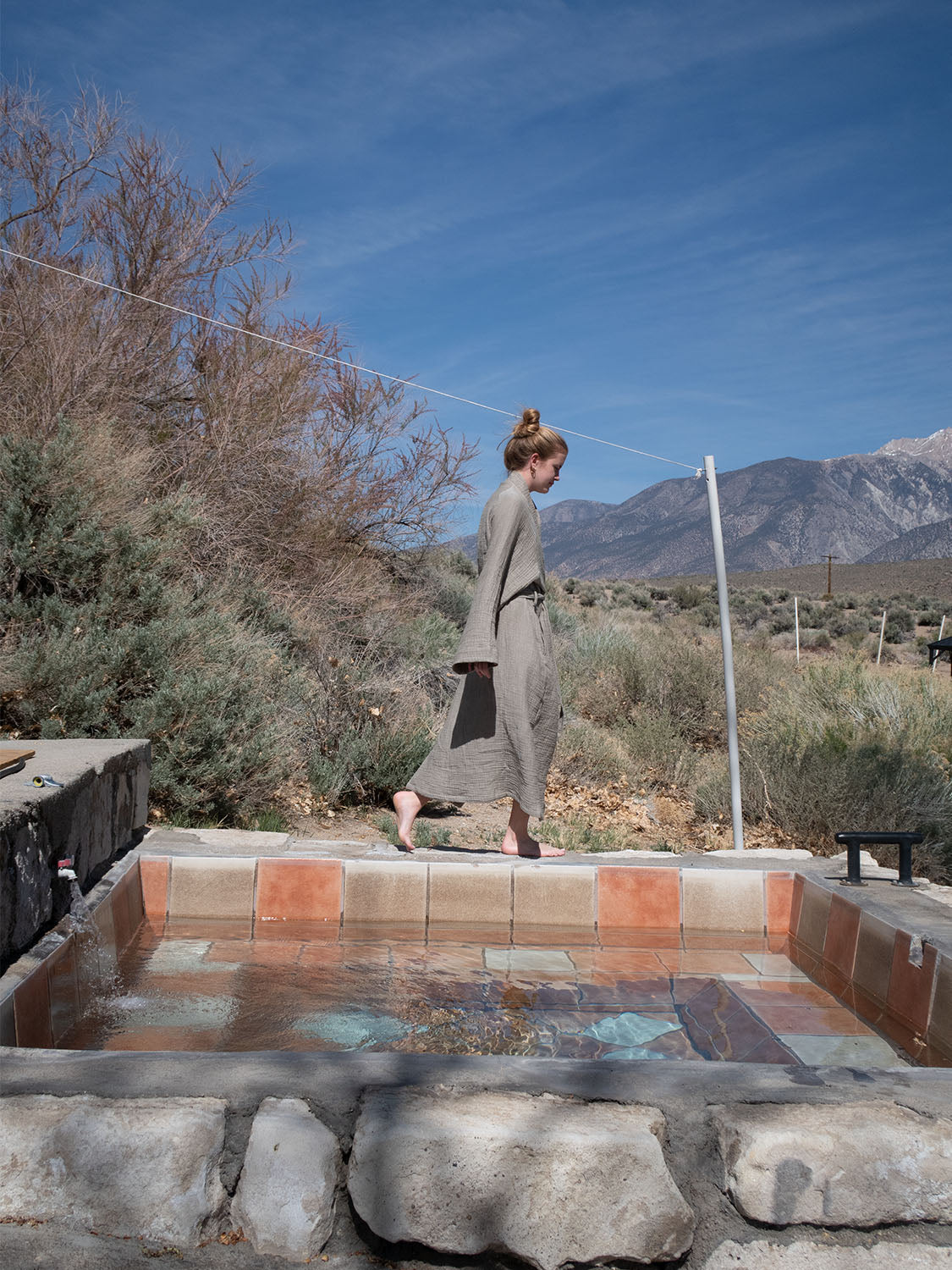 Sage Brush Bath Robe