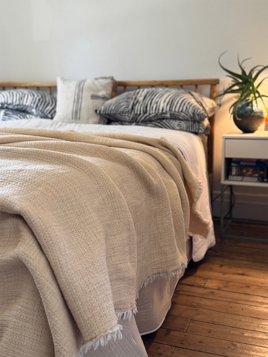 Marshmallow | Cream - Reversible Blanket