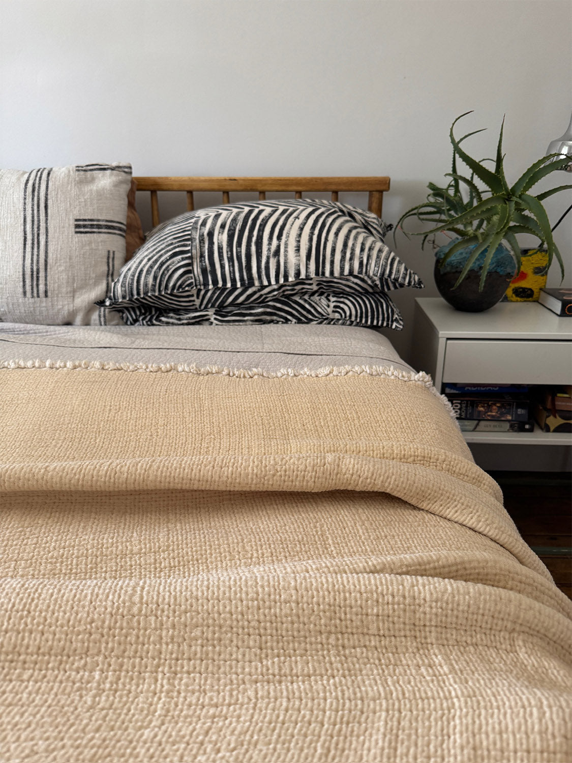 Marshmallow | Cream - Reversible Blanket