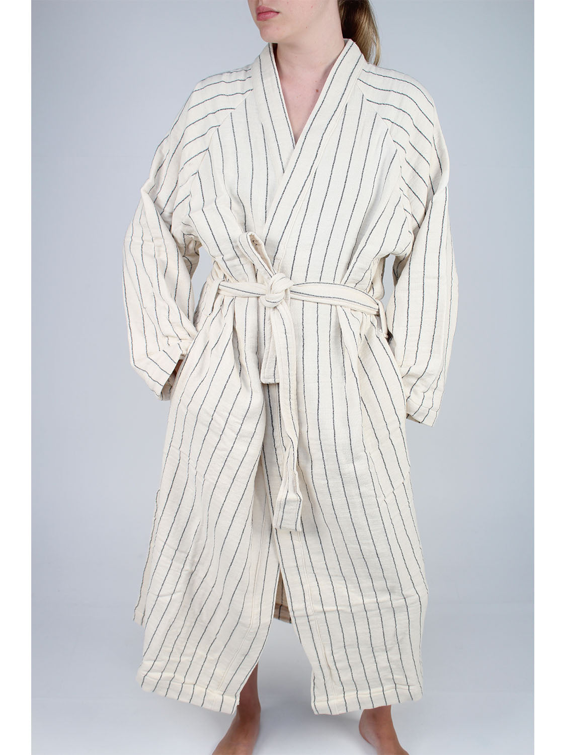 Sand Stripe Bath Robe