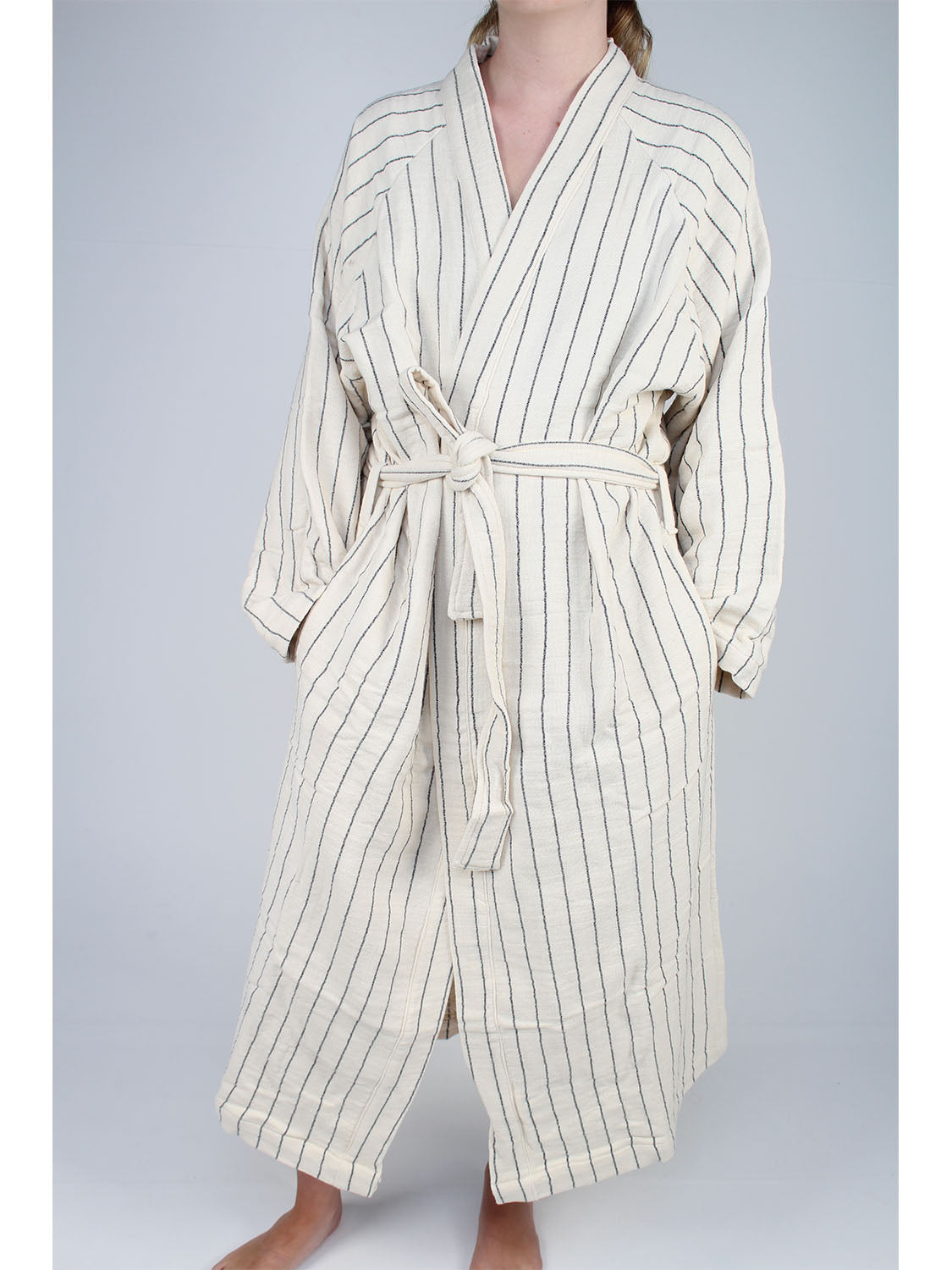 Sand Stripe Bath Robe
