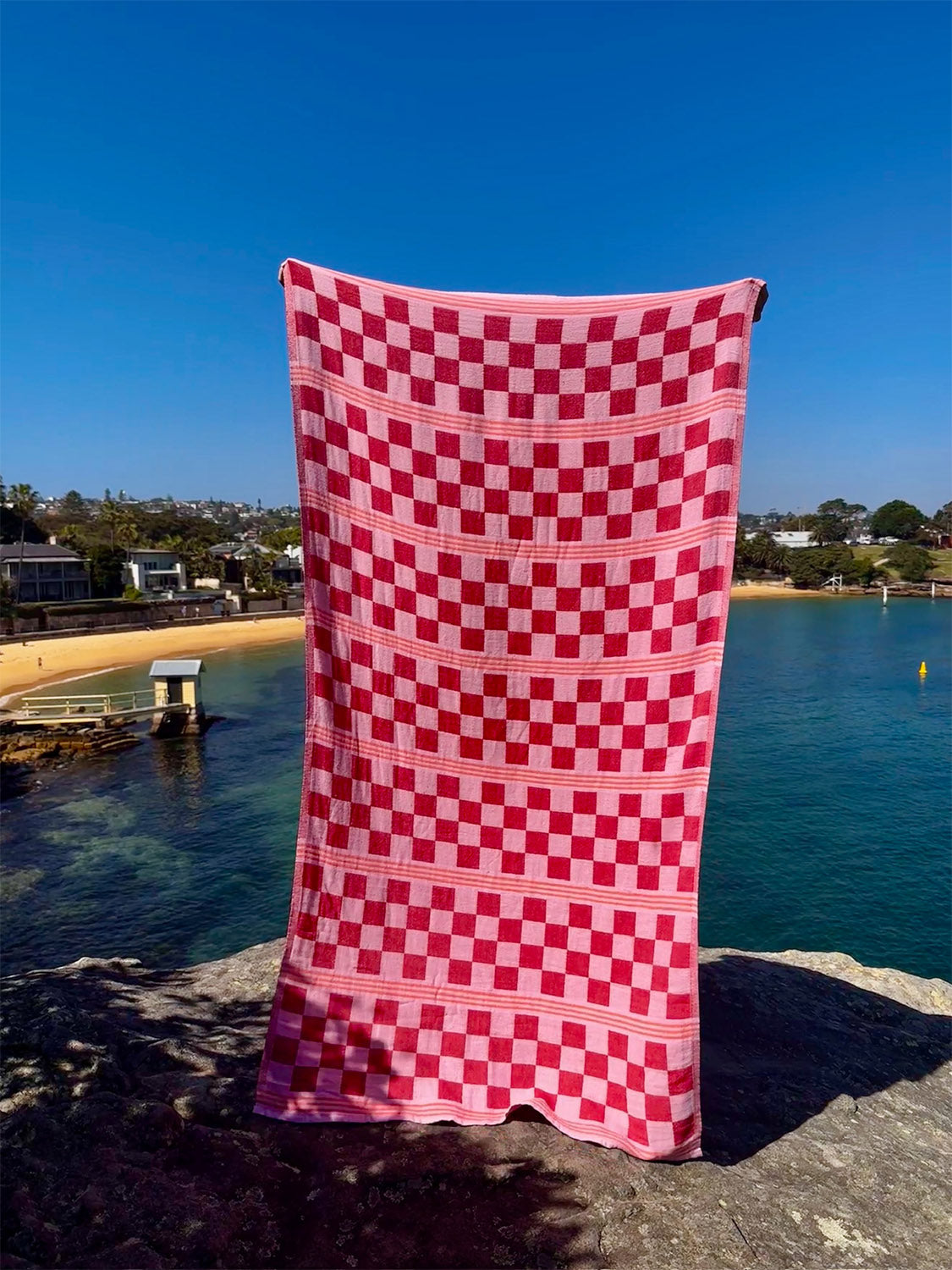 Sunfair - Flamingo Flame Beach Towel - Collector Store Sydney