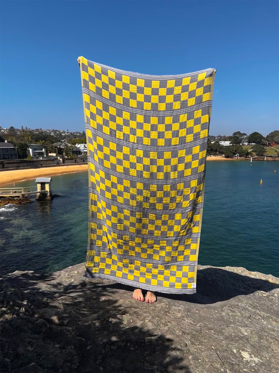 Sunfair - Acid Smoke Beach Towel - Collector Store Sydney
