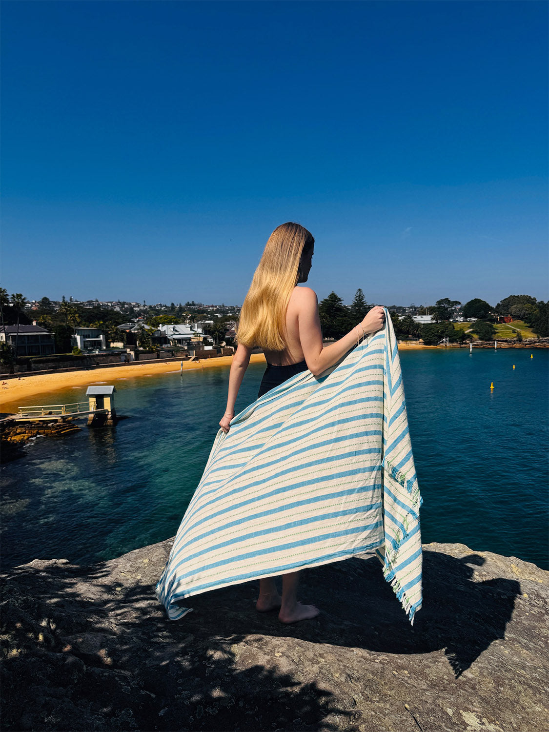 Rancho - Turquoise Beach Towel - Collector Store Sydney