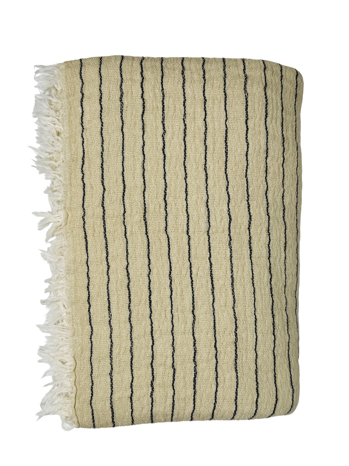 Yucca Striped Muslin Throw - Collector Store Sydney